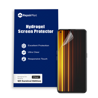 Realme Q5 Carnival Edition Compatible Premium Hydrogel Screen Protector With Full Coverage Ultra HD